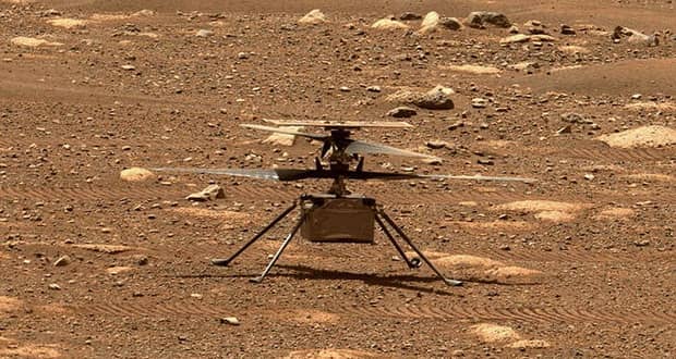 پرواز هلیکوپتر مریخی ناسا