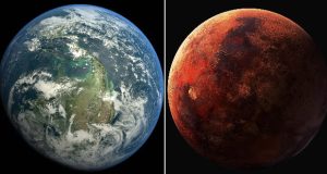 حیات از مریخ به زمین منتقل شده