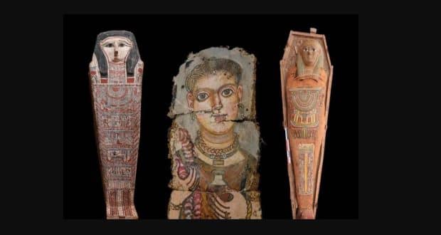 کشف گنجینه‌ای عظیم از پرتره‌ های مومیایی‌ ها در کشور مصر + تصاویر
