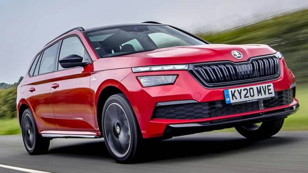 کراس اوور ساب کامپکت Skoda Kamiq 2023 وارداتی پارس ساتر هوشمند