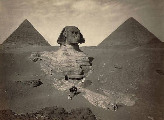 قدیمی‌ترین تصاویر از ابوالهول در مصر باستان 