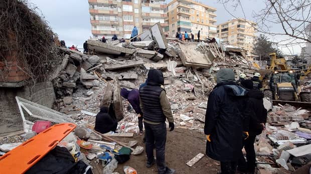 زلزله ترکیه سوریه