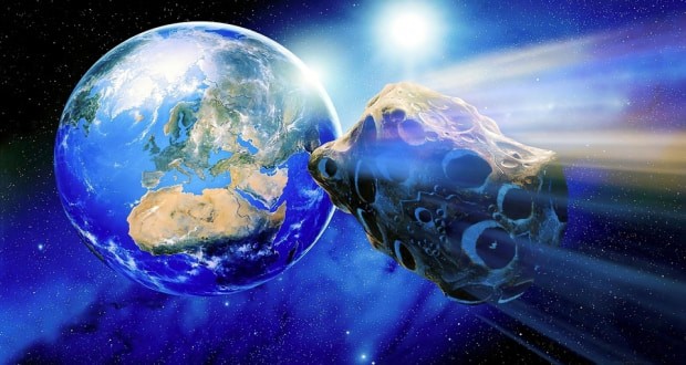 حرکت یک سیارک عظیم به سمت زمین