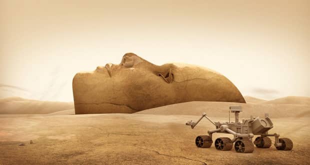 حیات مریخ هوش مصنوعی