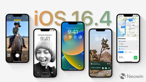 آپدیت iOS 16.4