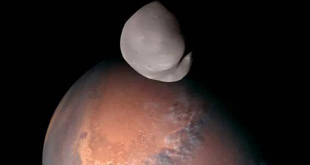 تصویر قمر مریخ