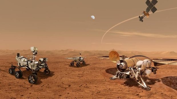 هلیکوپترهای هوشمند مریخی ناسا 