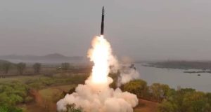 موشک بالستیک قاره پیمای کره شمالی