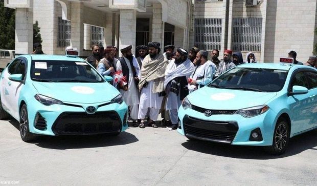 Toyota Corolla Afghanistan taxi 