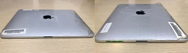 iPad with two charging ports