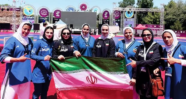 تیم کشتی آلیش بانوان ایران