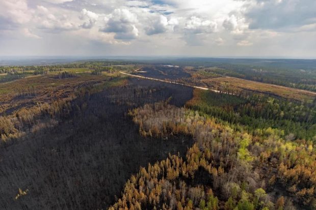 آتش سوزی جنگل های کانادا