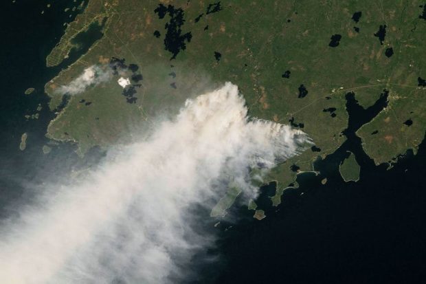 آتش‌سوزی جنگل‌های کانادا