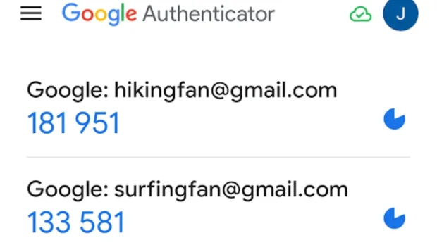 اپلیکیشن Google Authenticator