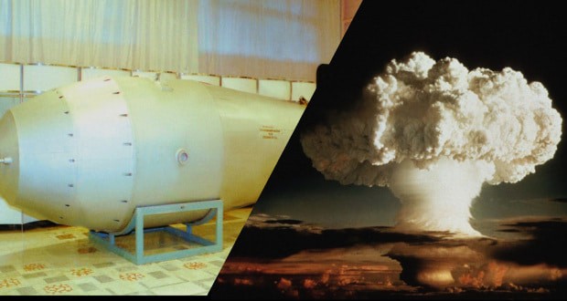 قوی ترین بمب‌ های هسته‌ ای