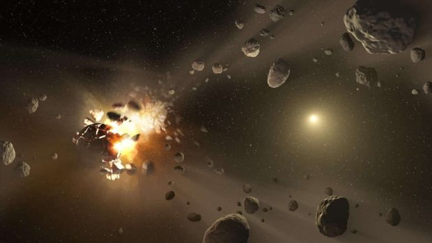 عبور سیارک خطرناک از کنار زمین