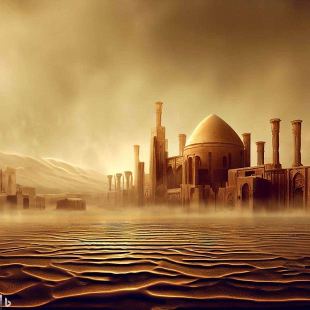 تصویر اصفهان با هوش مصنوعی