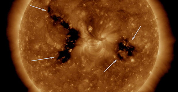 عکس خورشید واقعی در آسمان