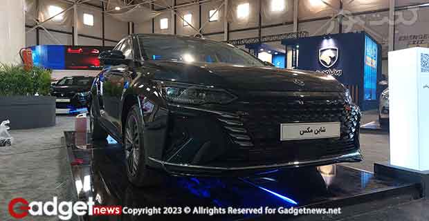 سدان دانگ فنگ شاین مکس ایران خودرو در نمایشگاه مشهد