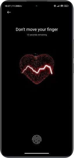 قابلیت Heart Rate در MIUI 14