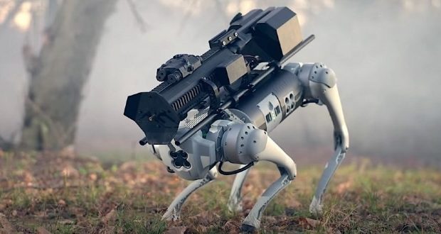 سگ رباتی مسلح آمریکا