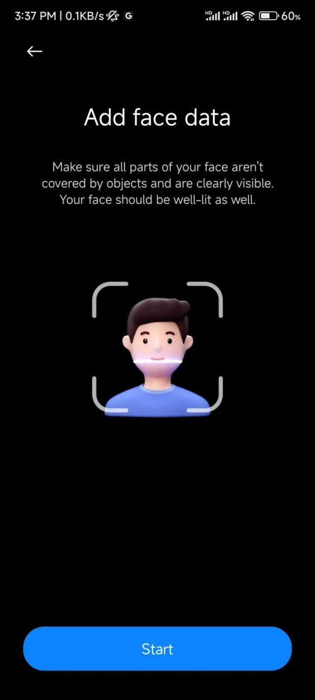 استفاده از حسگر تشخیص چهره در گوشی‌های Xiaomi