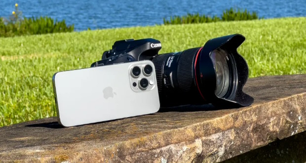 مقایسه دوربین آیفون ۱۵ پرو مکس Canon 80D