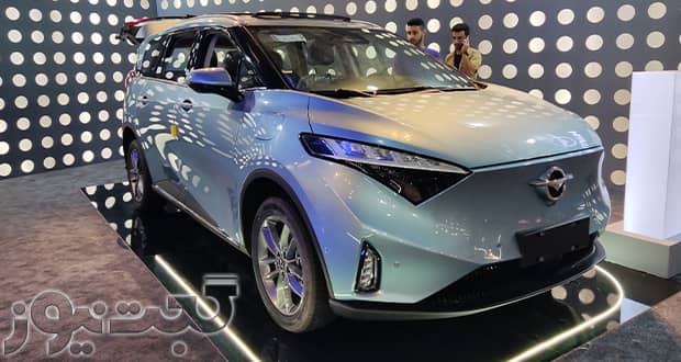 هایما 7 ایکس برقی ایران خودرو در نمایشگاه تحول صنعت خودرو