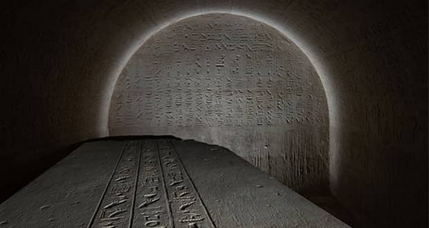 کشف مقبره کاتب فرعون در ابو صیر مصر