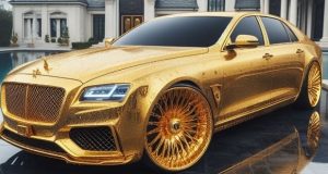 خودرو تمام طلا ولیعهد عربستان
