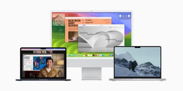 کنفرانس ویدیویی در سیستم عامل macOS 14 Sonoma