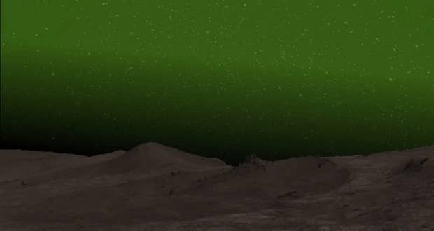 آسمان سبز رنگ مریخ