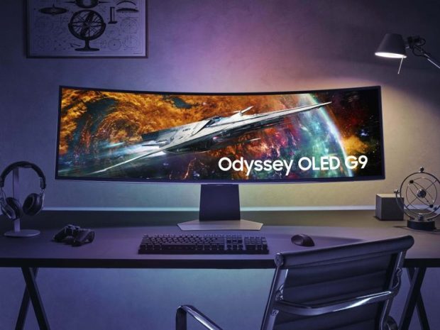 نوآورانه ترین گجت های سال ۲۰۲۳ - مانیتور سامسونگ Odyssey OLED G9