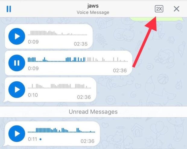ارسال پیام صوتی از طریق تلگرام