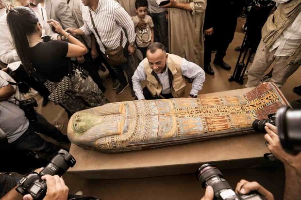 تابوت عجیب در مصر