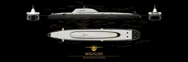 زیر دریایی لاکچری Migaloo M5