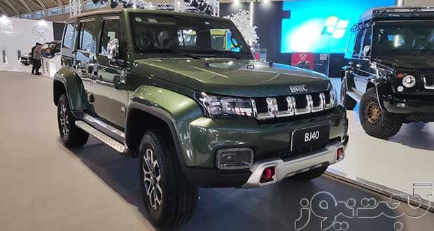 بایک BJ40 دیار خودرو در نمایشگاه خودرو تهران