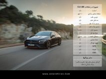 کاتالوگ مرسدس بنز CLA180