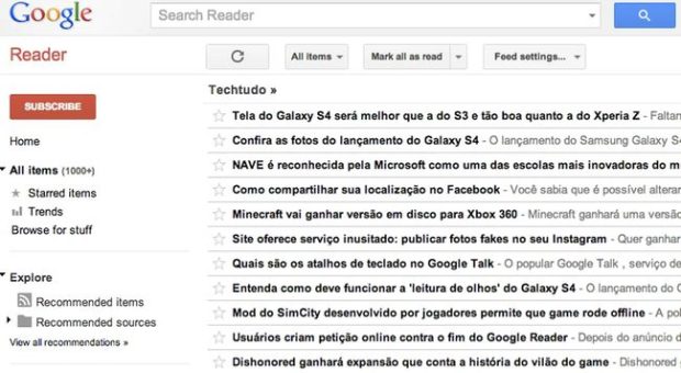۸ محصول محبوب گوگل که نابود شدند - Google Reader