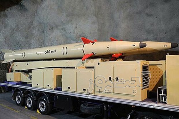 موشک و پهپاد حمله ایران به اسرائیل - موشک خیبرشکن