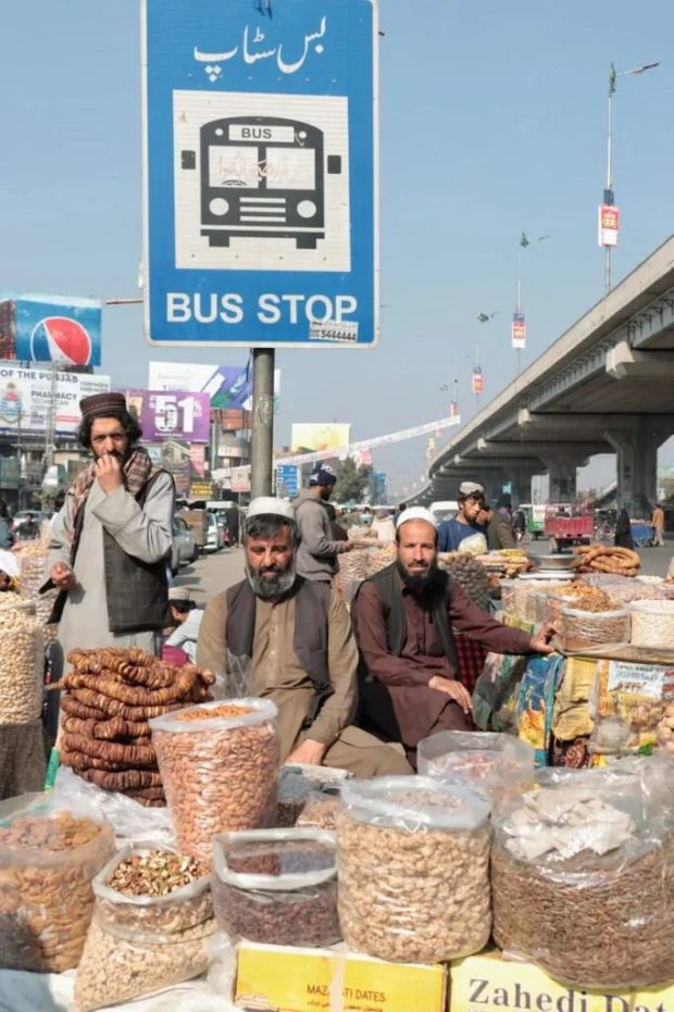 تصویری از بازاریان پاکستان