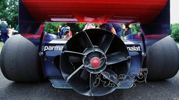 خودرو فرمول یک Brabham BT46 با فن مکنده در قسمت عقب