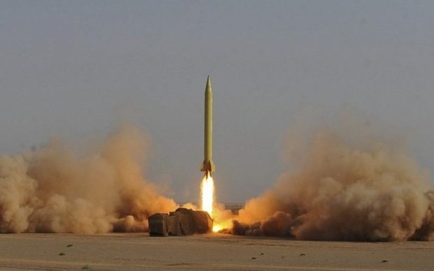 سقوط موشک ایران در اسرائیل