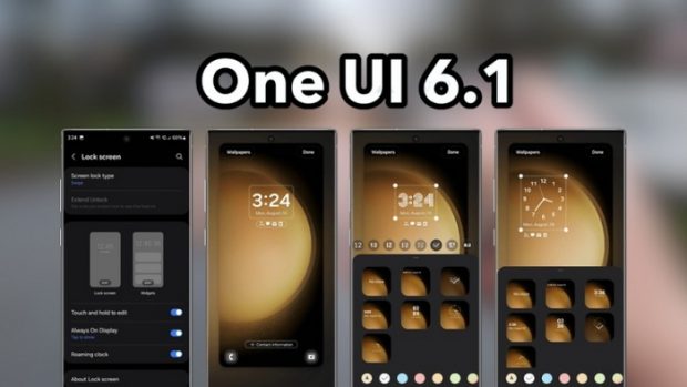 آپدیت سامسونگ One UI 6.1