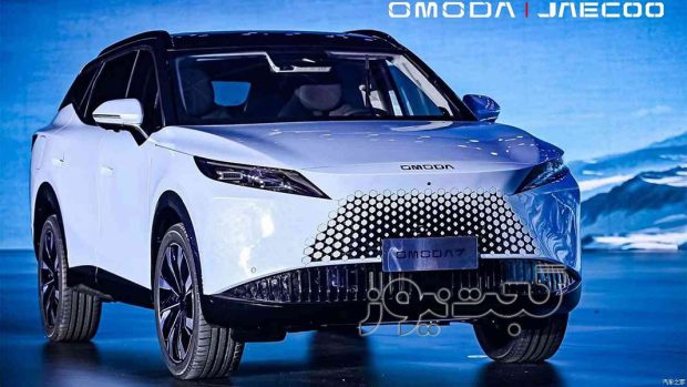 ماشین چینی چری اومودا 7 پلاگین هیبرید در نمایشگاه خودرو پکن 2024