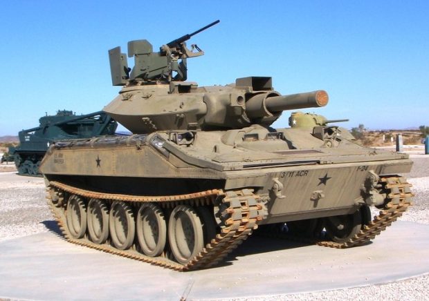 بهترین تانک های ارتش آمریکا - M551 Sheridan