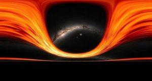 ناسا شبیه سازی سیاه چاله