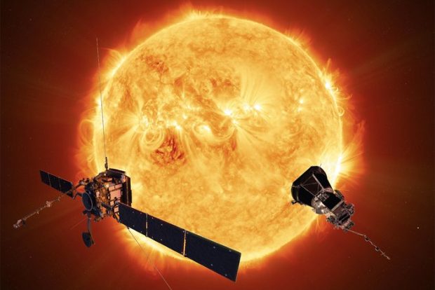 لمس خورشید توسط کاوشگر ناسا