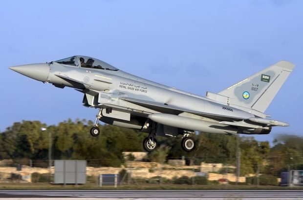 جنگنده Eurofighter Typhoon نیروی هوایی عربستان سعودی