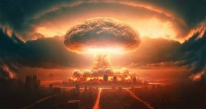 انفجار بمب اتمی انسان
